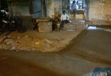 मालेगावी रस्त्याचे काम निकृष्ठ दर्जाचे ! अधिकारी लक्ष घालतील का वरिष्ठ दर्जाचे ? – मागणी